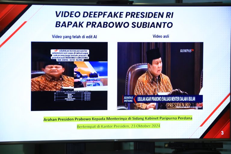 Dittipidsiber Tangkap Pelaku Deepfake Presiden Prabowo dan Pejabat Negara Lainnya