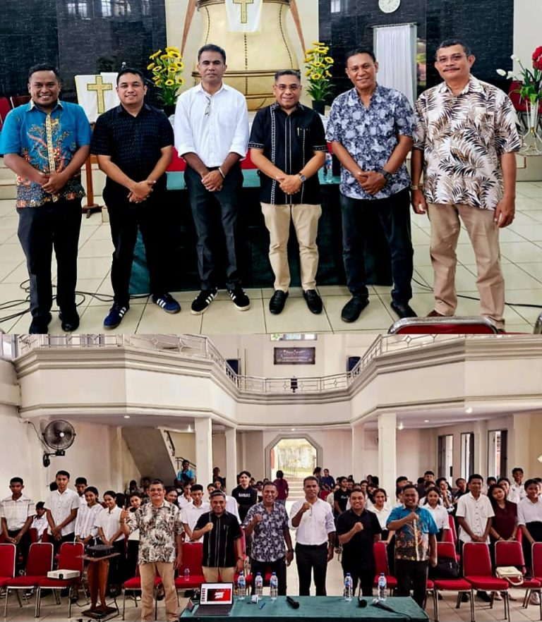 Kominfo Ambon Gandeng Fisip Unpatti Sosialisasi “Literasi Digital” di Jemmat Sumber Kasih