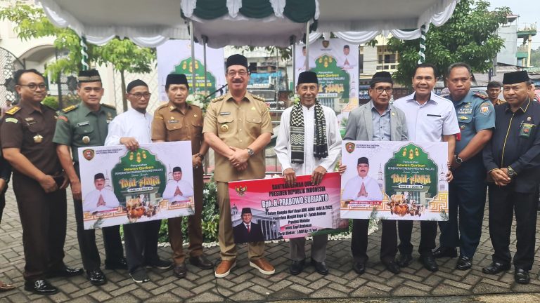 Jelang Idul Adha 1446 H, Gubernur Maluku Serahkan 151 Hewan Qurban 