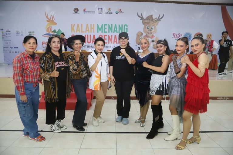 Hadiri Fornas VIII 2025 Di Mataram, Lisa Wattimena : “Bangga & Puas” Dengan Kemajuan Kormi di Maluku 