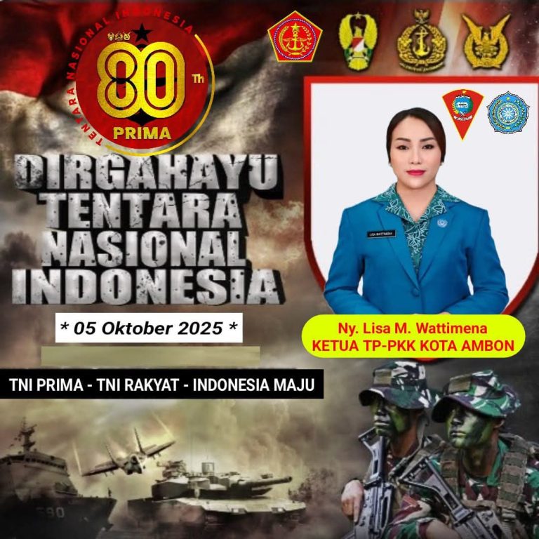 Dirgahayu Tentara Nasional Indonesia ke 80