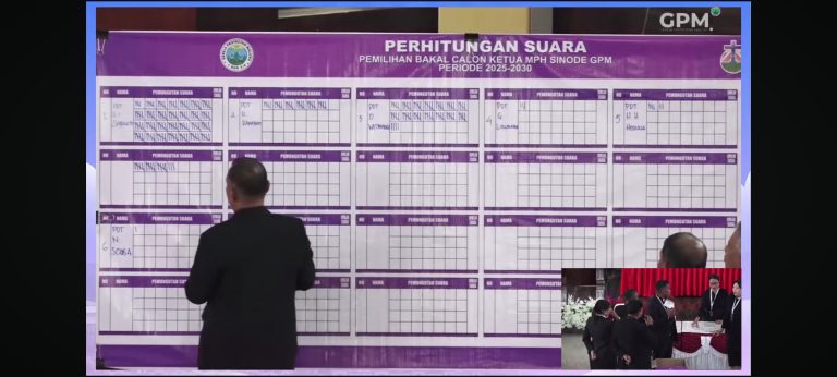 Dua Nama Calon ketua MPH GPM Masuk Putaran Akhir