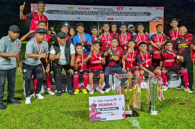 Tutup Turnamen U-20 KONI, Walikota : Awal Bangkitnya Sepak Bola Lokal