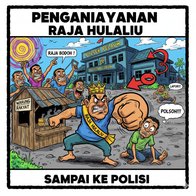 Arogan dan Main Hakim Sendiri, “Raja Hulaliu” Dilaporkan ke Polsek Pelauw