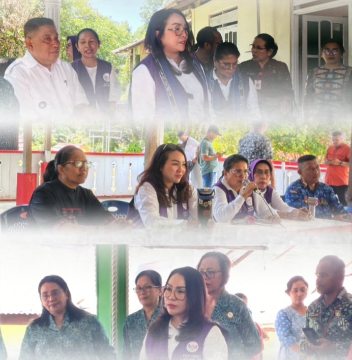 Ketua Tim Pembina Posyandu Kota Ambon Tinjau Layanan Kesehatan di Amahusu dan Latuhalat