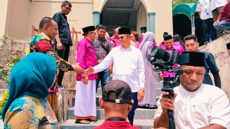 Hadiri Syukuran Masjid Hidayatusholihin di Mun Kahar, Hanubun Harap Dapat Menjadi Sumber Cahaya Umat