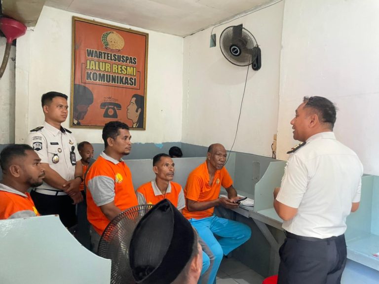 Plt Karutan Ambon, Intensifkan Pengawasan Wartelsus Demi Stabilitas Kamtib