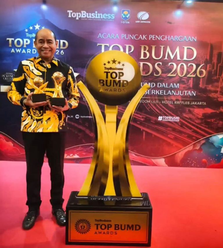 Perumdam Tirta Yapono Raih Predikat Top BUMD Bintang 4 Nasional