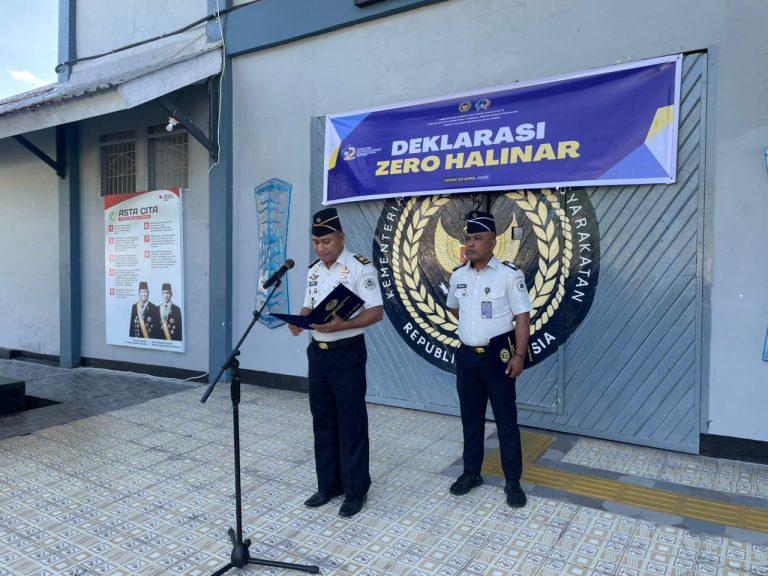 “Rutan Ambon Teguhkan Komitmen Zero HALINAR Melalui Penandatanganan Ikrar Bersama”