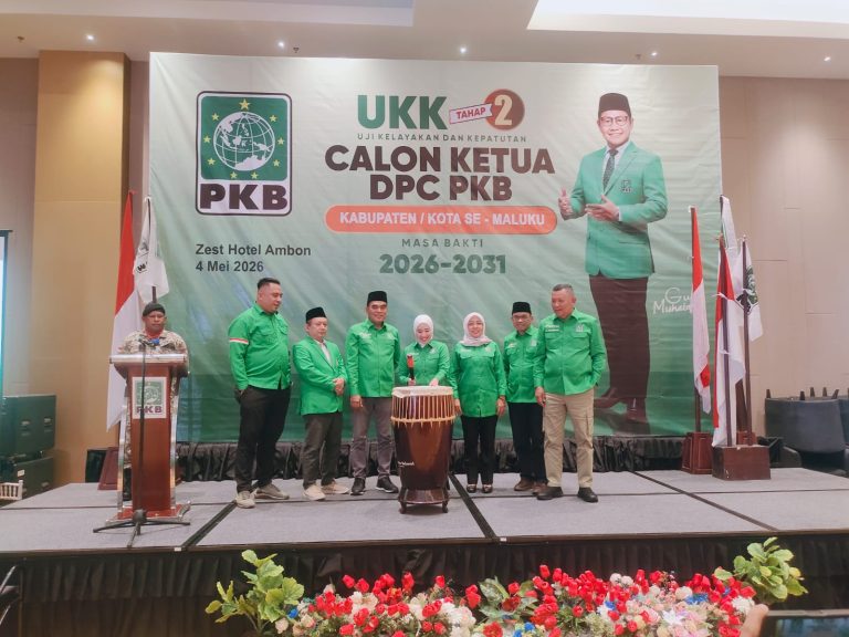 DPW PKB Maluku Gelar Uji Kelayakan dan Kepatutan Calon Ketua